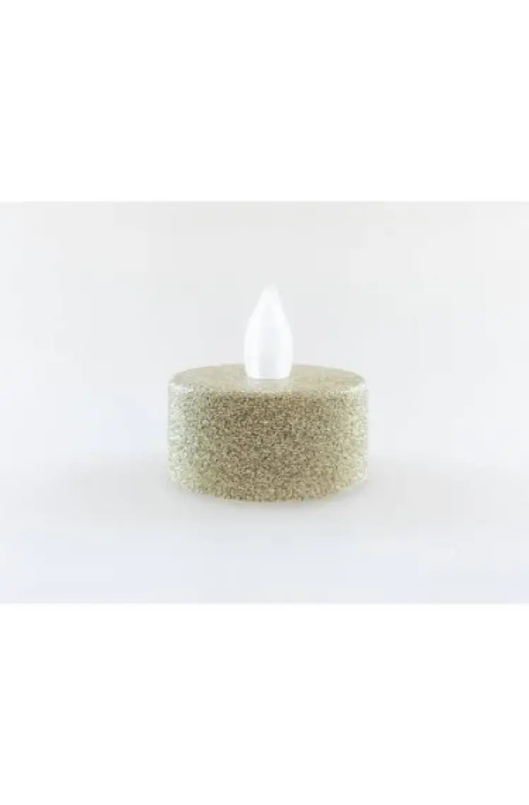 Petrıx PD203-4 4'lü LED Tealight - Yanma Efektli Golden-Atın ( 2 Paket)
