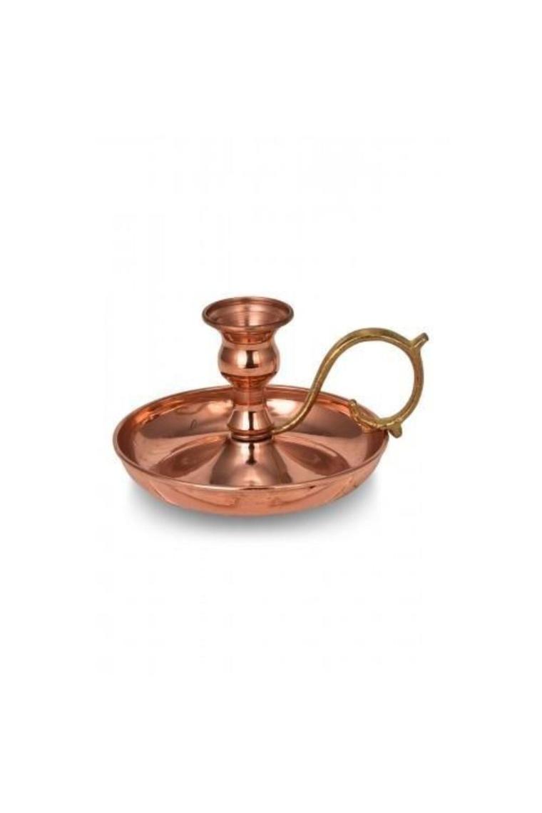 Turna Bakır Alem Mumluk Düz Kırmızı TURNA2581-1