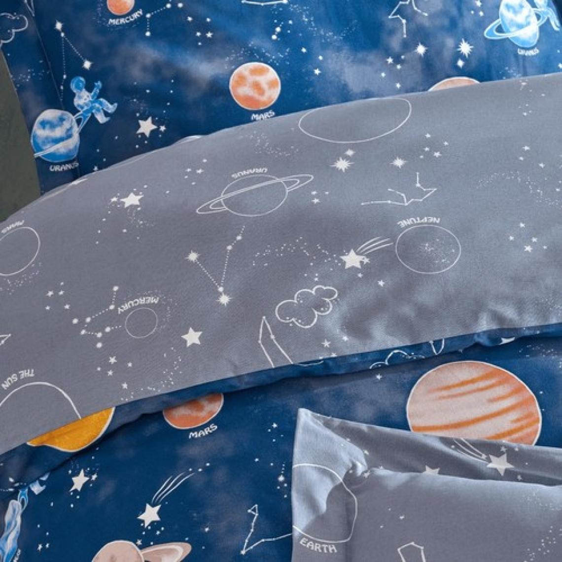 Soley | Galaxy | %100 Pamuklu Tek Kişilik Nevresim Takımı