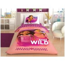 Taç Spirit Stay Wild Lisansli Tek Kişilik Nevresim Takımı