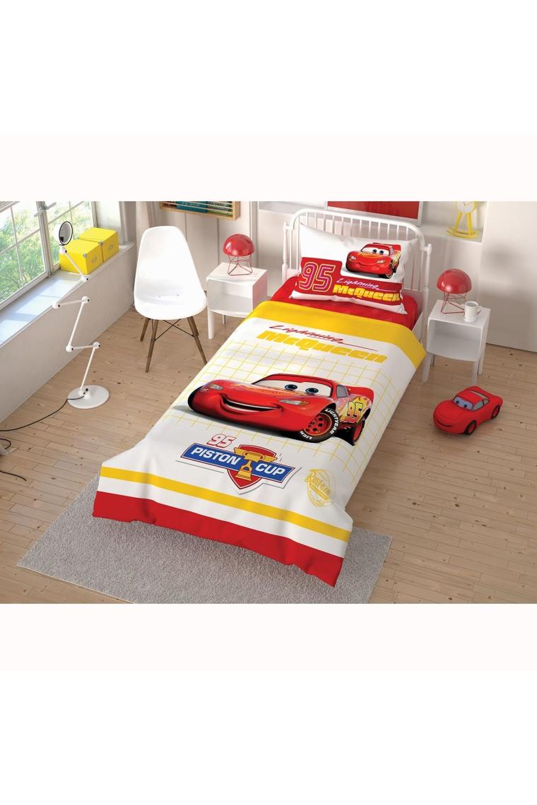 Disney Cars Çek Canlandır Pamuk Lisanslı Nevresim Takımı