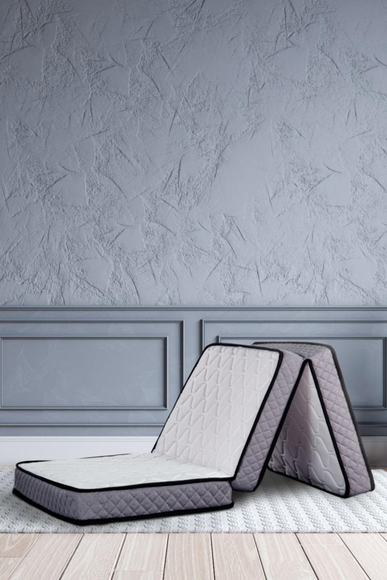 Sleeptown Yatak Deluxe Kuştüyü Sünger Katlanır Yatak 90x190 Cm