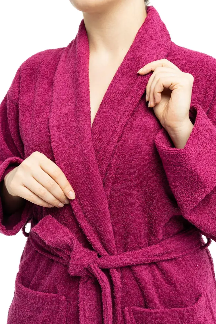 Soley | Minerva | Extra Yumuşak %100 Pamuklu Kadın / Erkek Unisex Bornoz