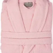 Soley | Minerva | Extra Yumuşak %100 Pamuklu Kadın / Erkek Unisex Bornoz