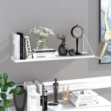 Armoni Raf ve Kitaplık Seti 1 Raflı 200*720 Ceviz