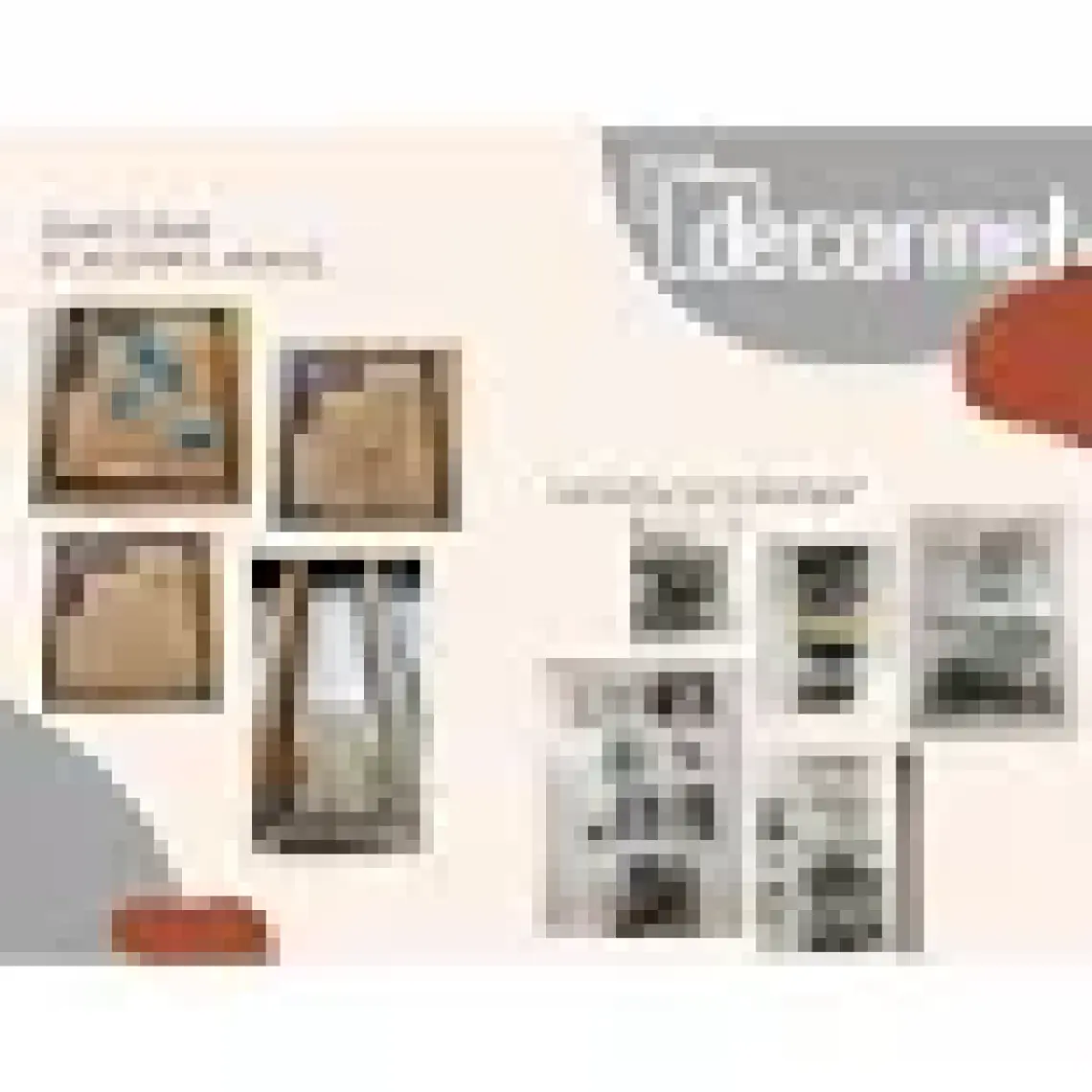 Decormet Armoni Raf ve Kitaplık Seti 3 Raflı 200X720 Beyaz
