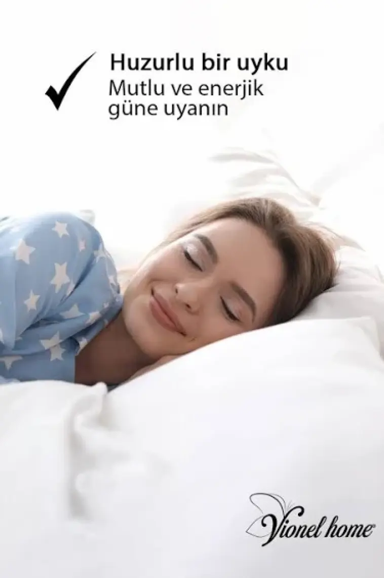 Vionel Home %100 Pamuklu Sıvı Geçirmez, 2'li Yastık Alezi