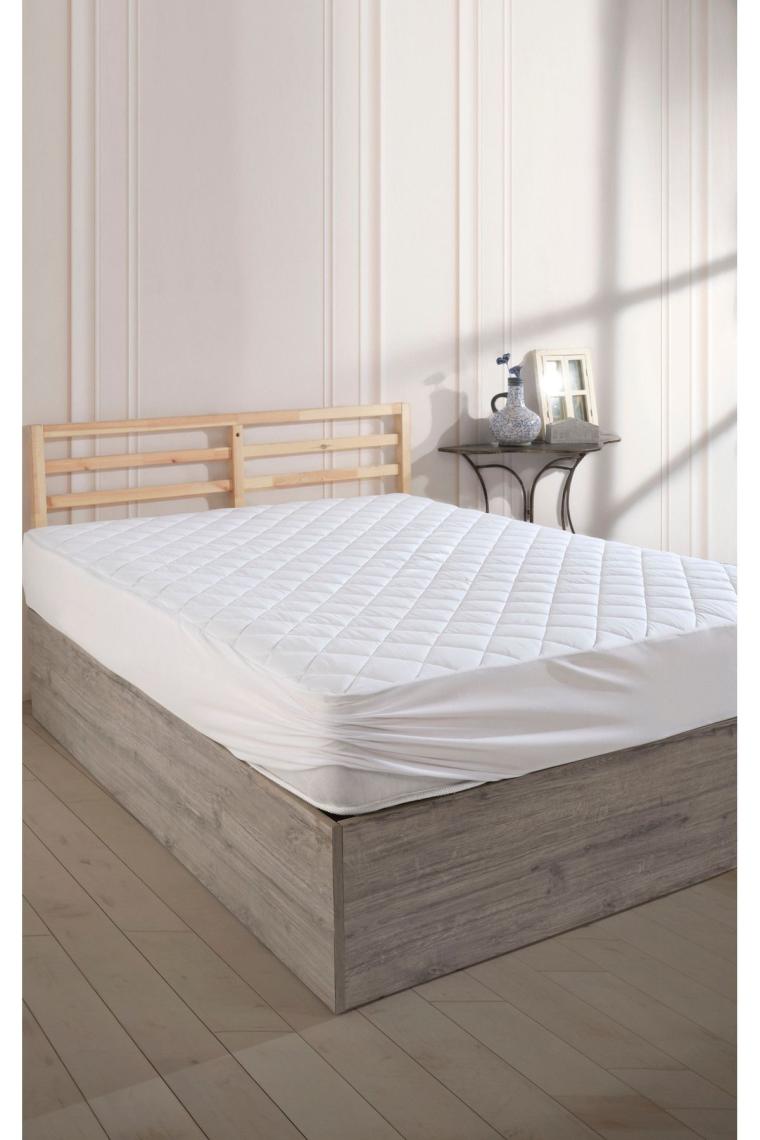 Pamukkale Alez Kapitone Fitted Yatak Koruyucu %100 Pamuk Alez (16 Ebat)