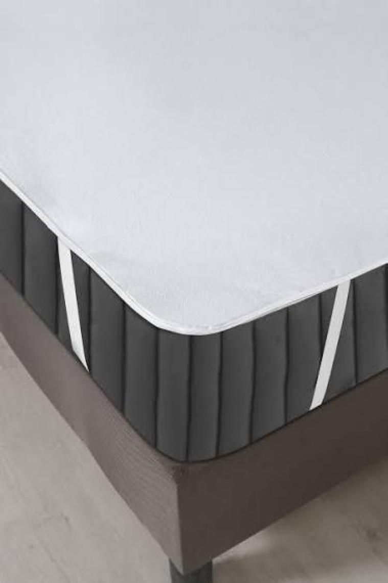 Melis Home Polyester Sıvı Geçirmez Alez, 4 Köşe Lastikli