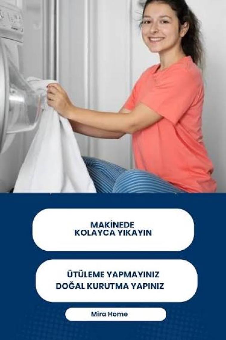 Mira Home Sıvı Su Geçirmez Alez Yatak Koruyucu Pamuklu Köşe Lastikli