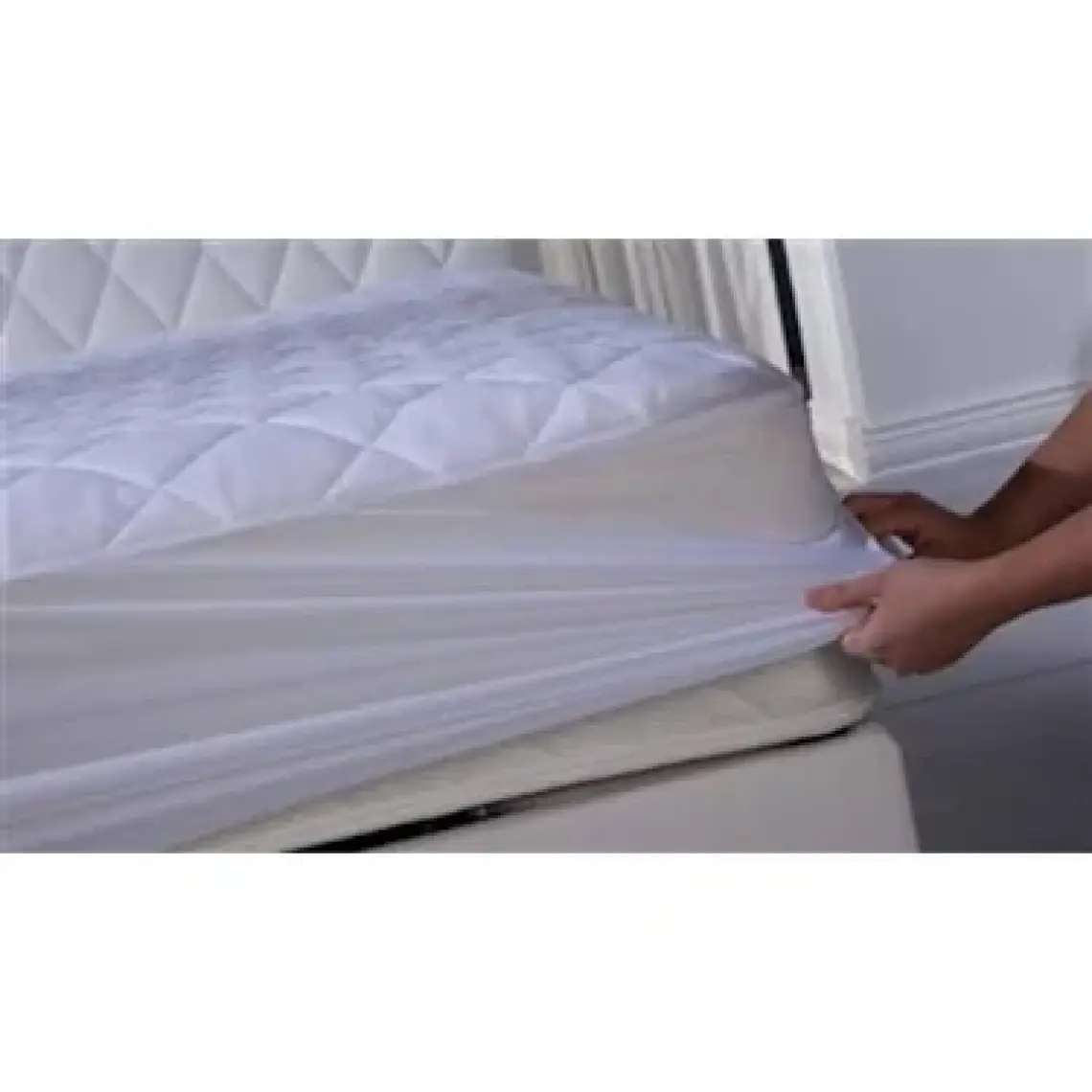 Formeya Pamukkale Kapitone Fitted %100 Pamuk Yatak Koruyucu Alez