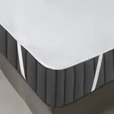 Melis Home Pamuklu Sıvı Geçirmez Alez, 4 Köşe Lastikli