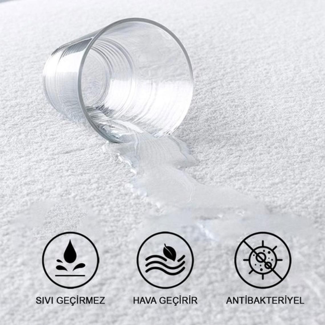 Vionel Home %100 Pamuklu, Sıvı Geçirmez Bebek Alezi,Bebek Alez Yatak Koruyucu, Çocuk Yatak Koruyucu Alezi, Kreş Anaokulu Alezi, Park Beşik Yatak Koruyucu 80x130
