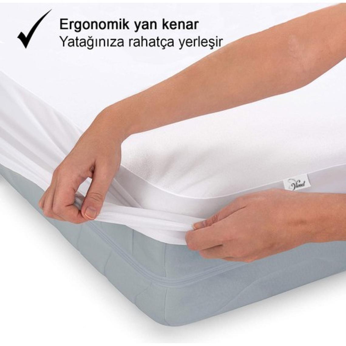 Vionel Home %100 Pamuklu, Sıvı Geçirmez Bebek Alezi,Bebek Alez Yatak Koruyucu, Çocuk Yatak Koruyucu Alezi, Kreş Anaokulu Alezi, Park Beşik Yatak Koruyucu 80x130