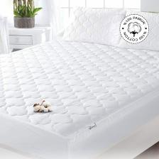 Vionel Home %100 Pamuk, Kapitone Yatak Koruyucu, Fitted Full Kenar, Elyaf Dolgulu, Tek ve Çift Kişilik 100 x 200