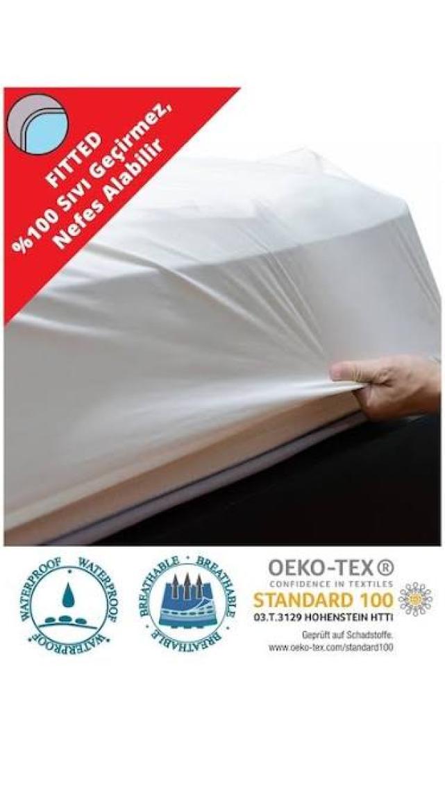 Caretex Eco Comfort Su Sıvı Geçirmez Yatak Koruyucu Alez ( Fitted )