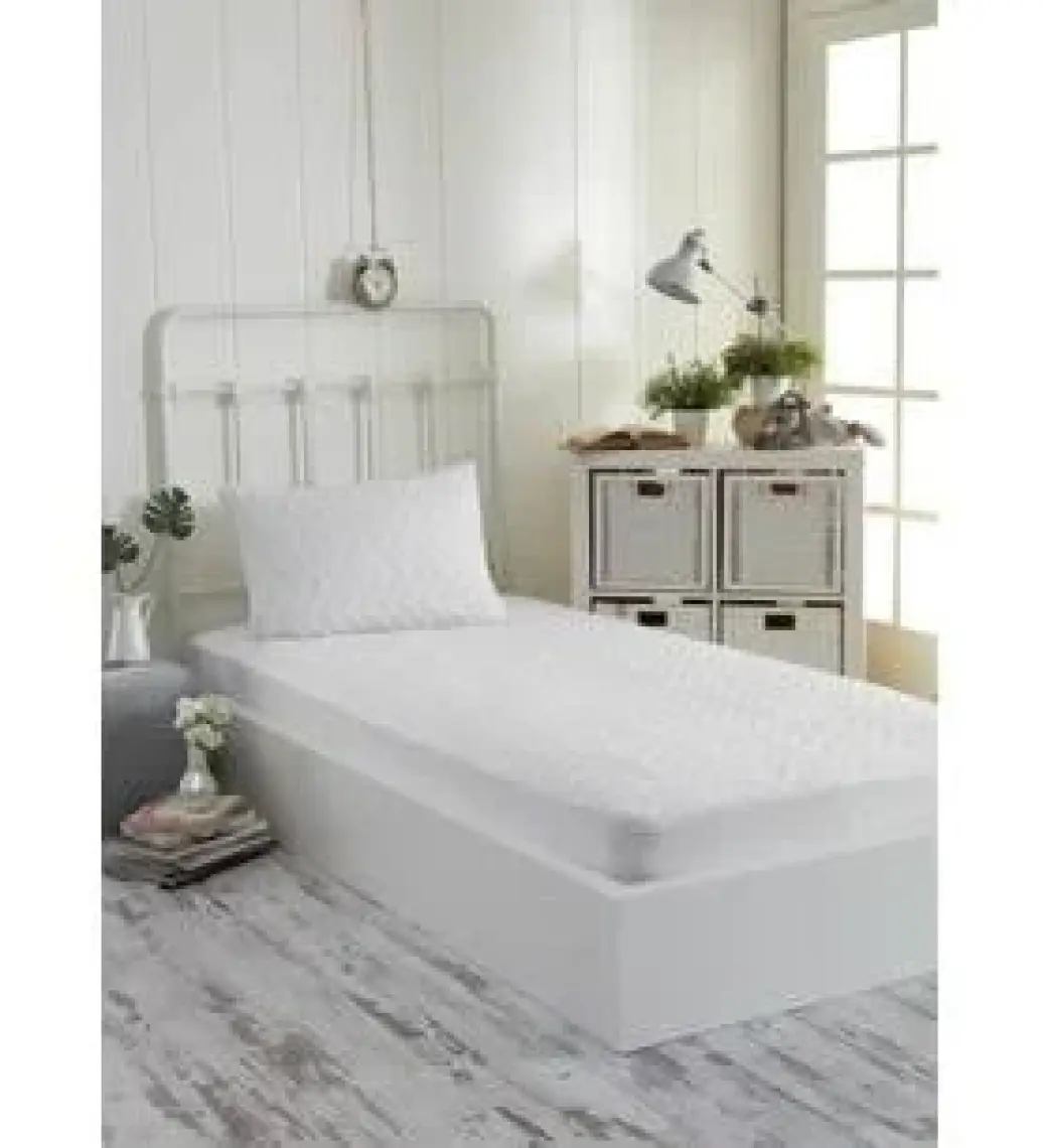 Decovilla 120 x 200 cm Kapitone Fitted Alez Sıvı Geçirmez