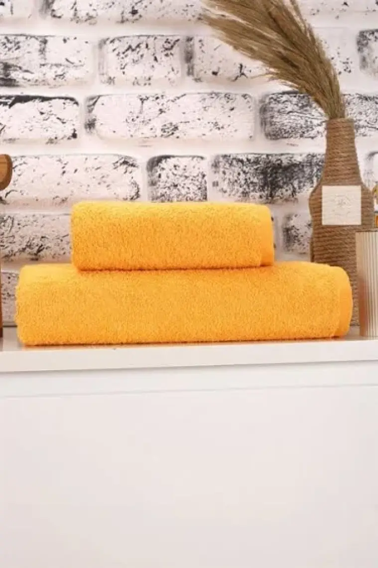 Mira Home 2 Parça Kadın / Erkek Banyo Duş Hamam Havlu Seti 90X150 cm  Pamuklu