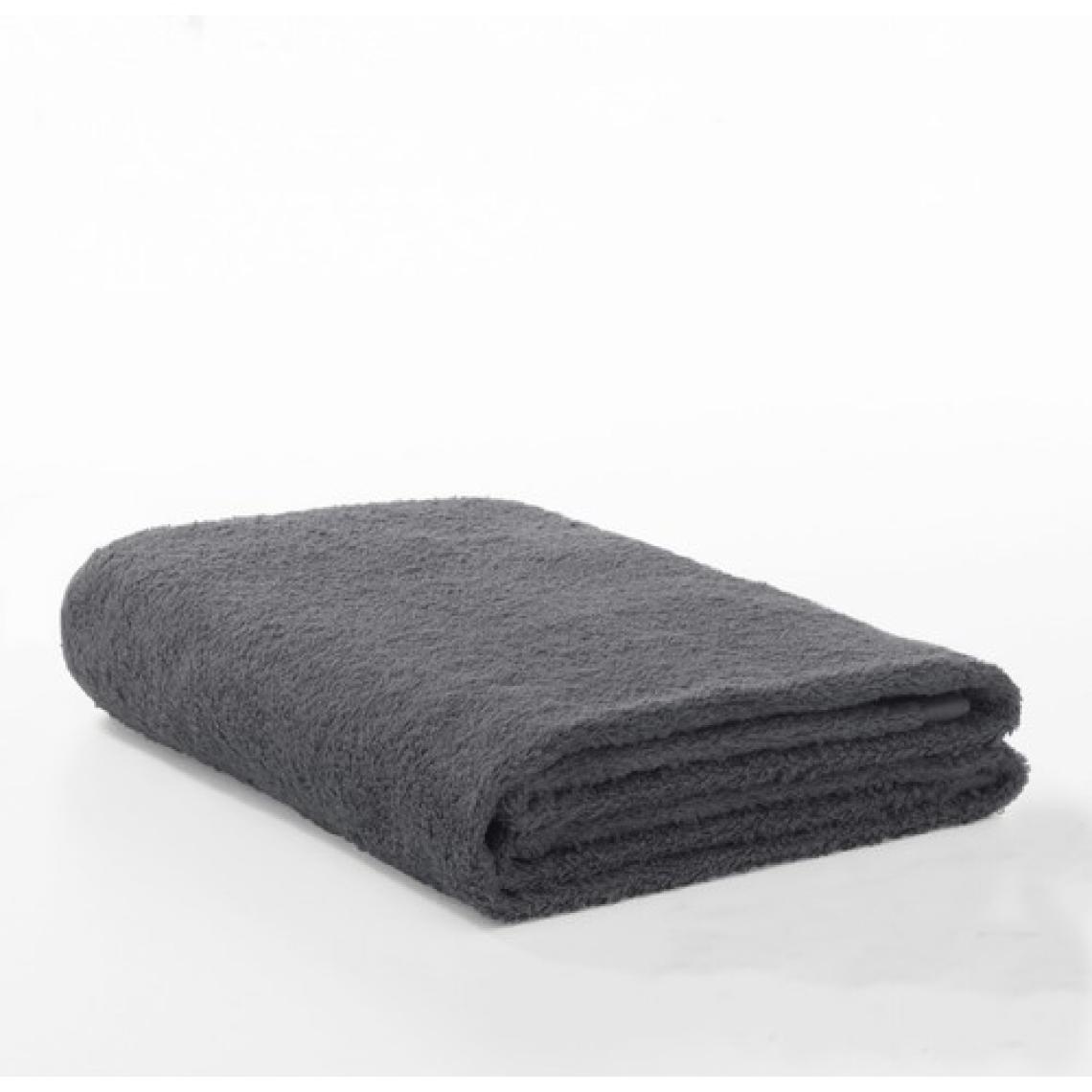 Tfex Gri Banyo Havlusu Otel Tipi 70x140 Pamuklu 450 Gr 12-1