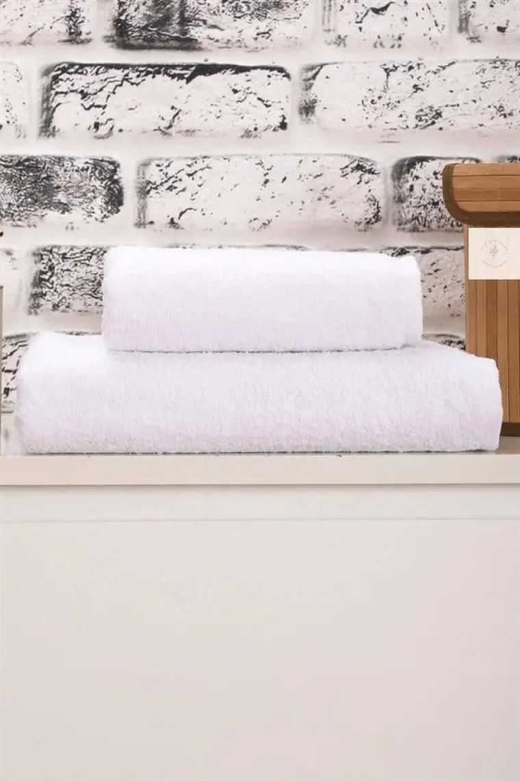 Mira Home 2 Parça Kadın / Erkek Banyo Duş Hamam Havlu Seti 90X150 cm  Pamuklu