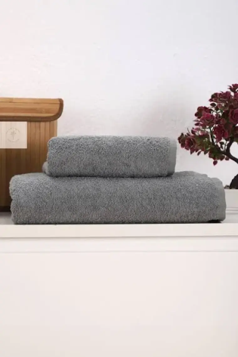 Mira Home 2 Parça Kadın / Erkek Banyo Duş Hamam Havlu Seti 90X150 cm  Pamuklu