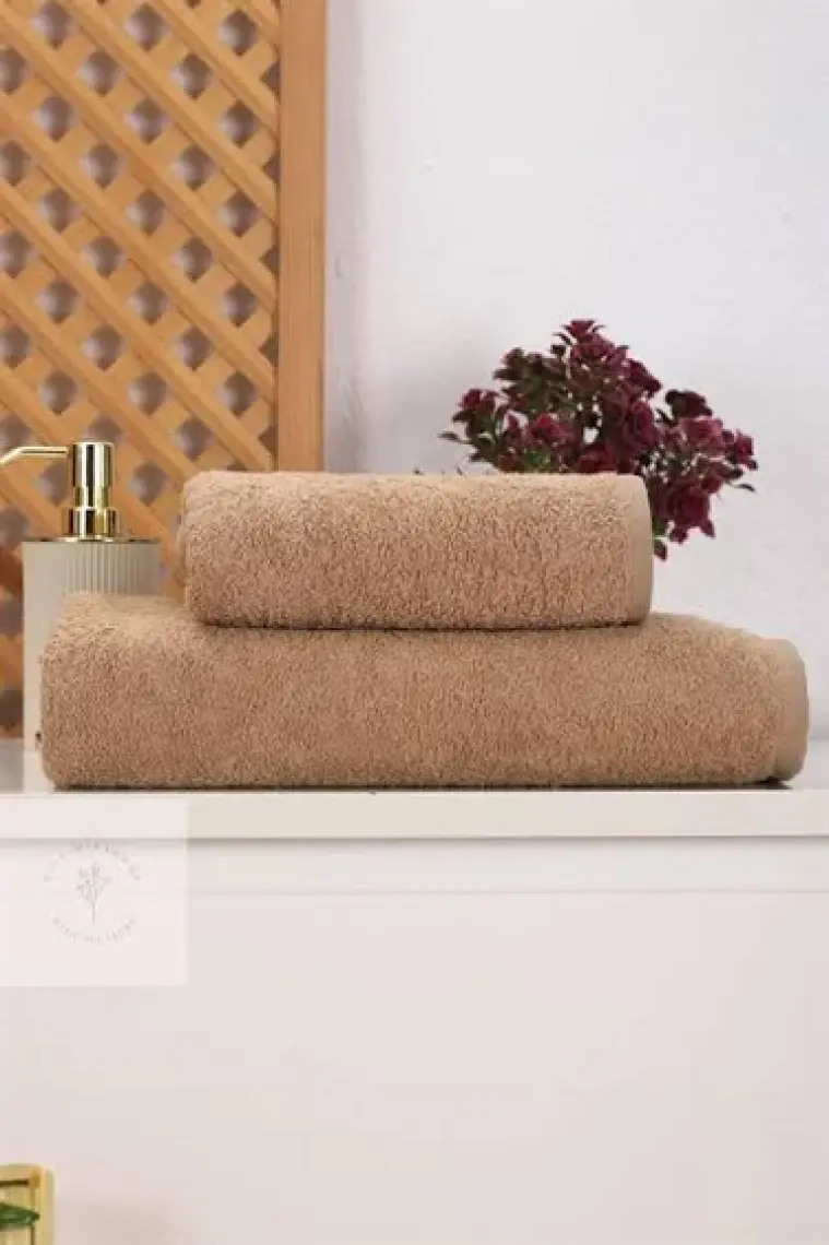 Mira Home 2 Parça Kadın / Erkek Banyo Duş Hamam Havlu Seti 90X150 cm  Pamuklu