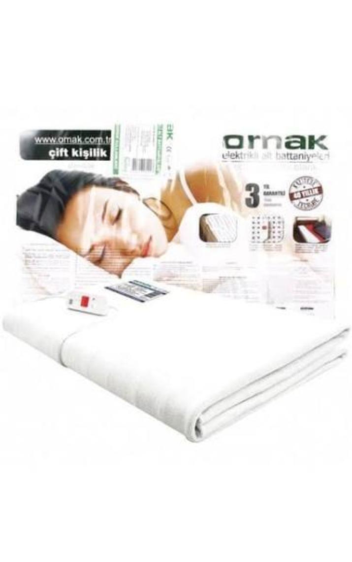 Omak Beyaz Tek Kişilik Düz 90X145 cm Elektrikli Battaniye