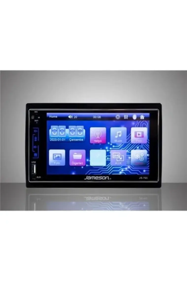 Jameson Js-765 Double Teyp 7 İnç Full Touch Panel