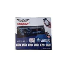 Sunsay Mb-28 Ve 29telefon Şarj Edebilme Bluetooth Lu Oto Teyp Çift Usb Aux Sd