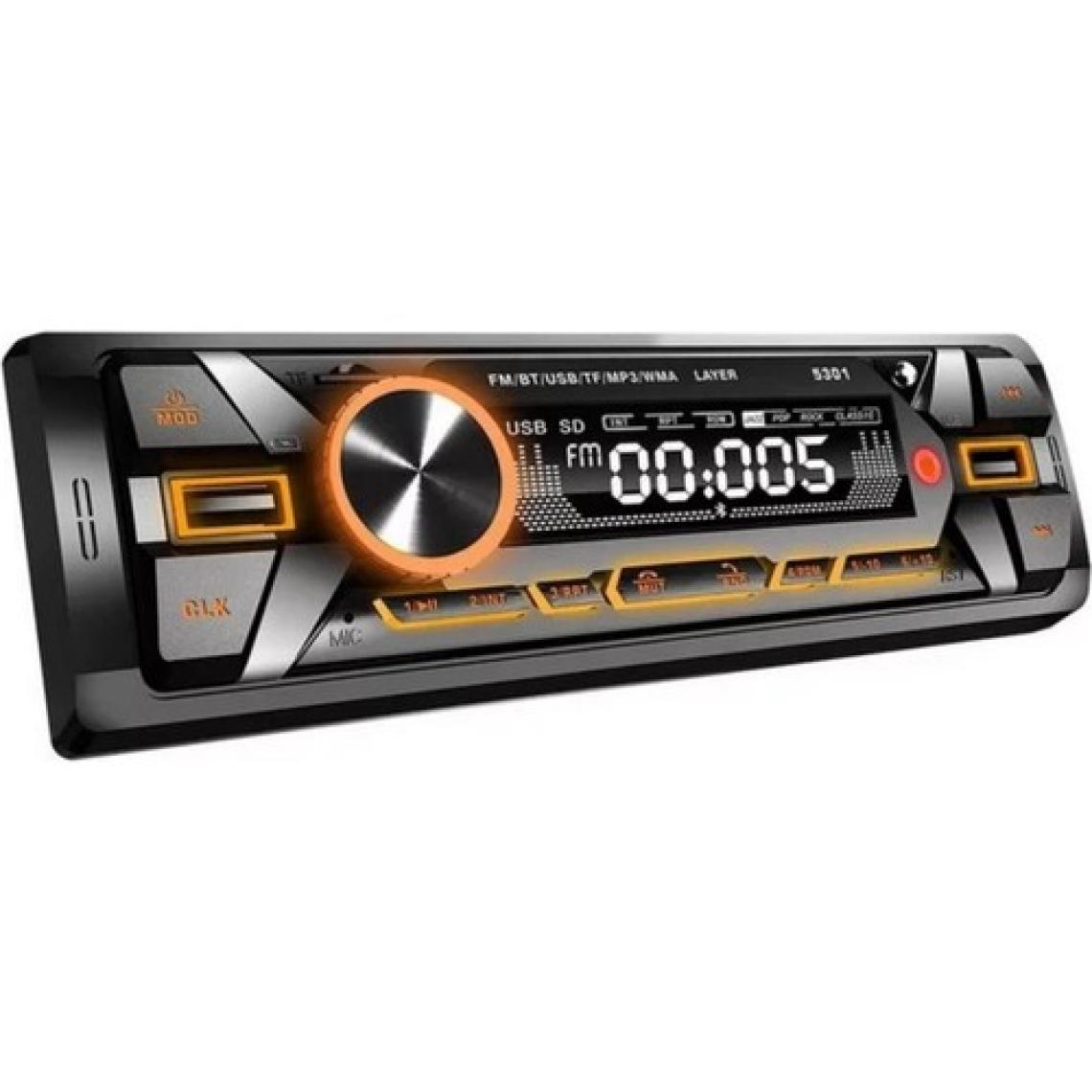 Sunsay Çift Usb, Bluetooth, Oto Teyp, 2 Amfi Çıkışlı, Kumandalı