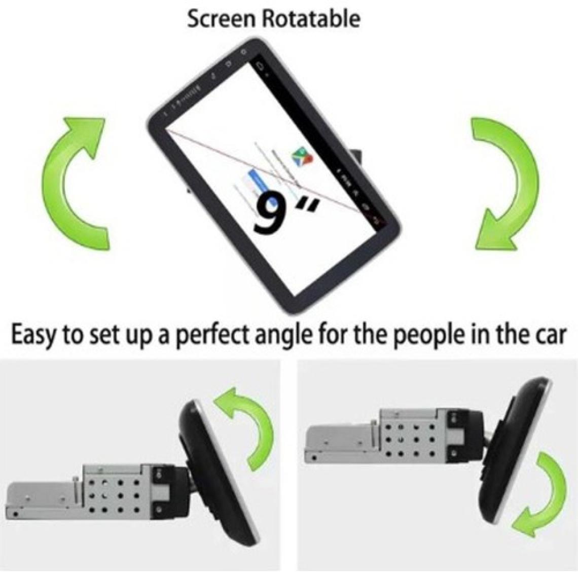 Drivetec Android Teyp – 9″ Oynar Kafa Android Multimedya – Tek Din 360 Universal Teyp