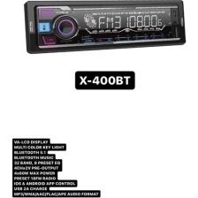 X-400 For-X Oto Mp3 Çalar Bluetooth USB Radıo Uyumlu