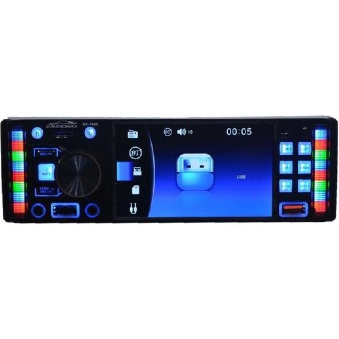 Audiomax MX-7650 Görüntülü Oto Teyp + Geri Görüş Kamerası