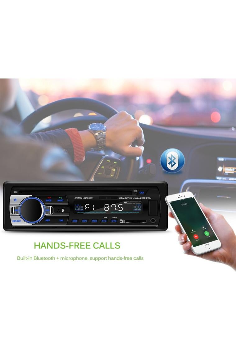 Exvol Exw-21 Oto Teyp 4*60W Bletooth Sd Aux Çift Usb'li Çift Amfi Çıkışı