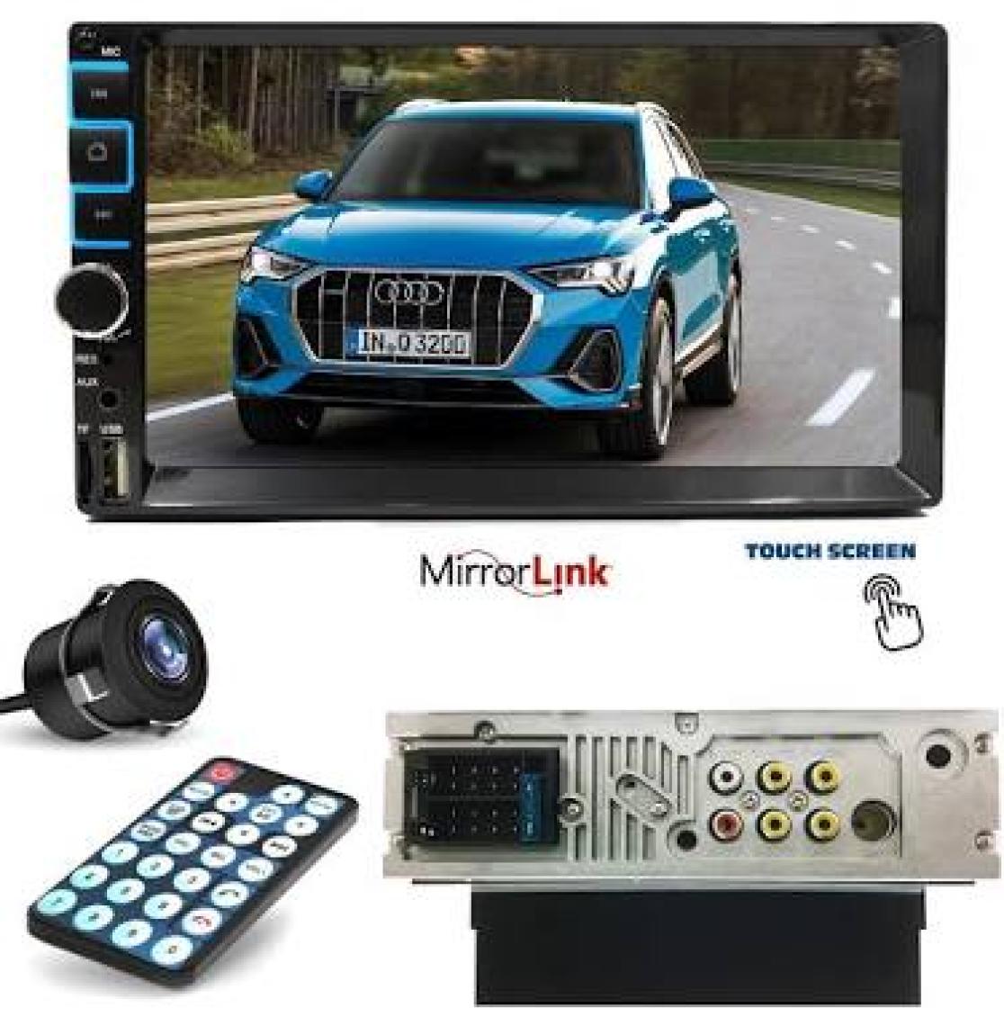 Newfron Go-Sahın 7" 4X55 W Max Power Mp5 Double Din Oto Teyp