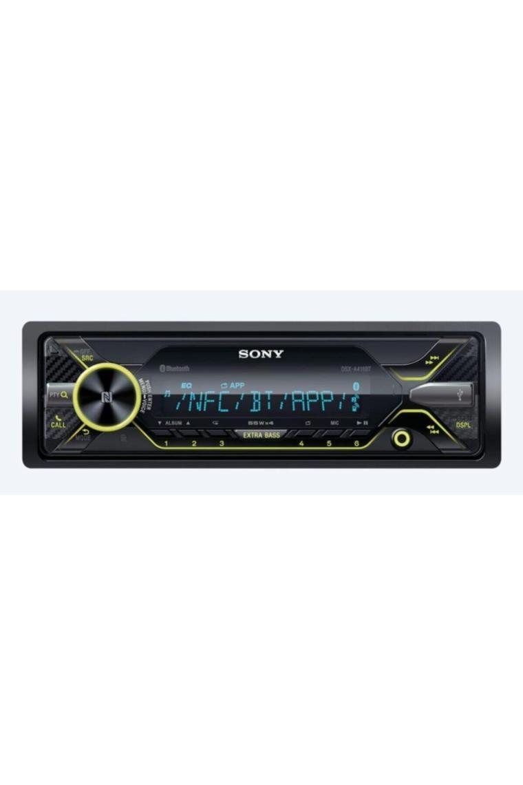 Dsx-a416bt 3 Amfi Çıkışlı Bluetooth Usb Aux Kumanda Araba Oto Teyb Rgb Ekran ve Tuş Işığı