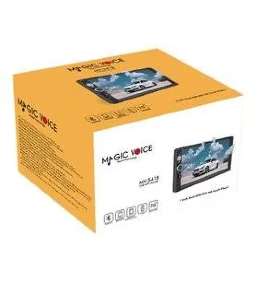 Magıcvoıce MV-5418 Usb/sd/fm/aux/bluetooth 7 Dokunmatik Mekaniksiz Double Oto Teyp