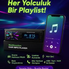 Maxessa Oto Teyp Bluetooth 2xUSB Sd Aux + 2Yıl Garantili