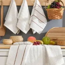 Eponj Home 6lı Mutfak Havlusu 30X50 Sofya Krem
