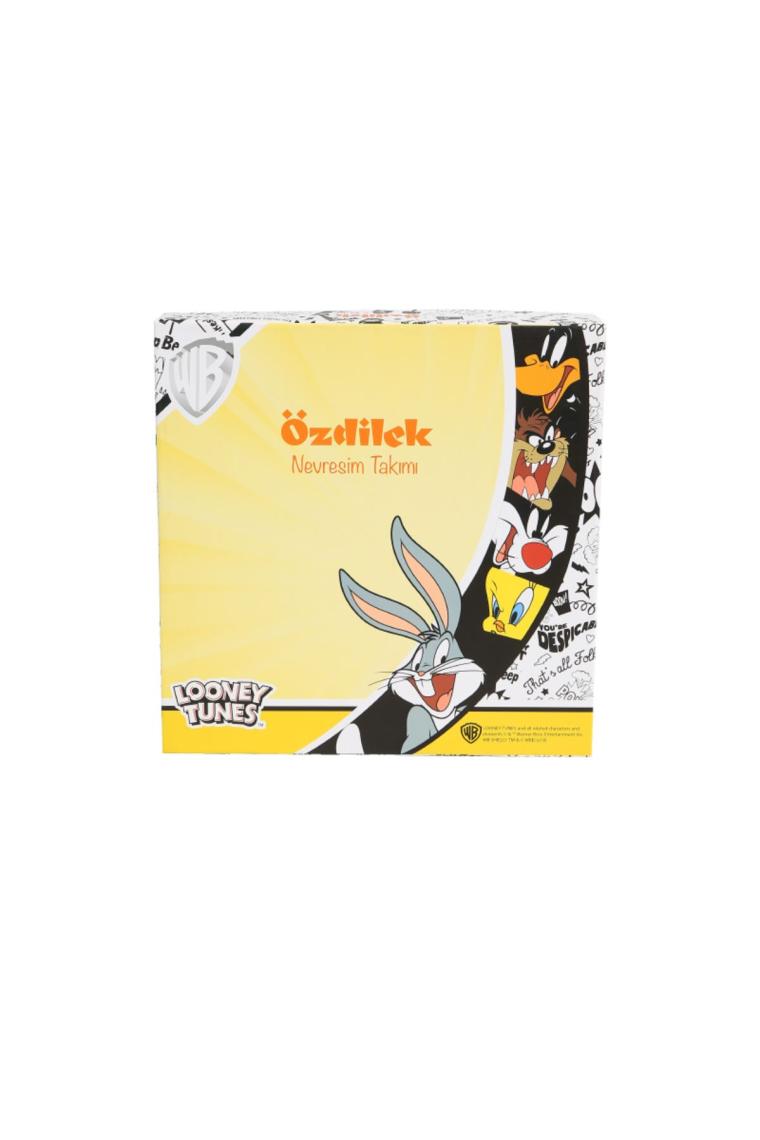Lisanlı Tek Kişilik Nevresim Takımı Bugs Bunny Smile