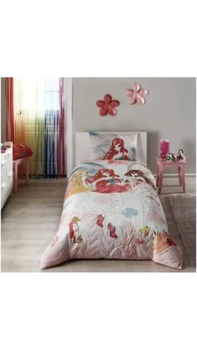 LİSANSLI TEK KİŞİLİK DÖRT MEVSİM KAPİTONE COMPLETE SET WİNX