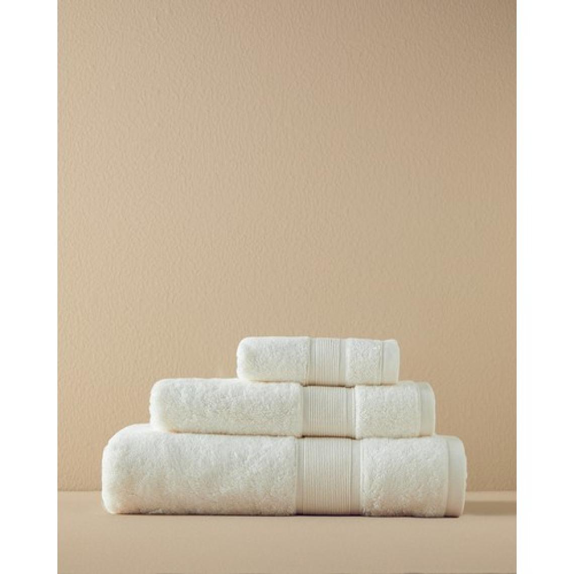 English Home Poffy Soft&premium Pamuklu Yüz Havlusu 50X80 cm Ekru