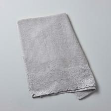Linens Lace Pamuk 50x80 cm Yüz Havlusu Gri