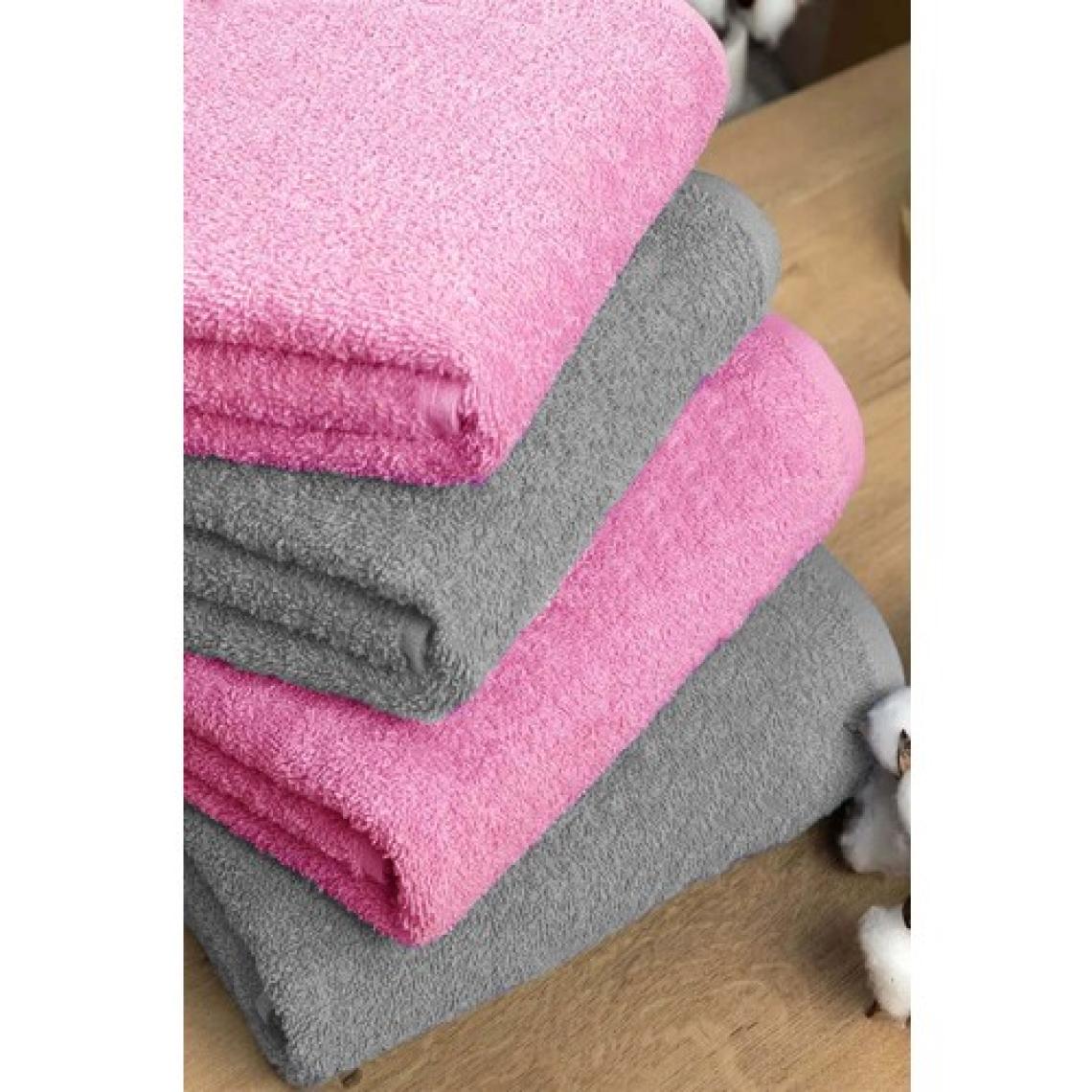 Mira Home 4 Lü Banyo Havlusu Takımı Soft Büyük Havlulu Pamuklu Havlu Seti 90X150 cm Gri