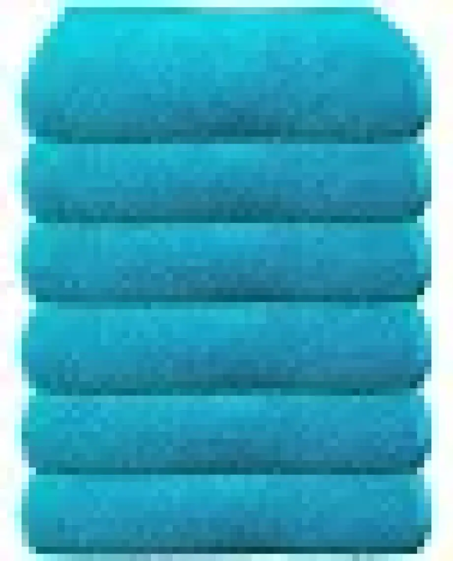 Hepsine Rakip 6'lı Paket Boya Tutmayan Mikrofiber El Yüz Havlusu 50 x 90 cm