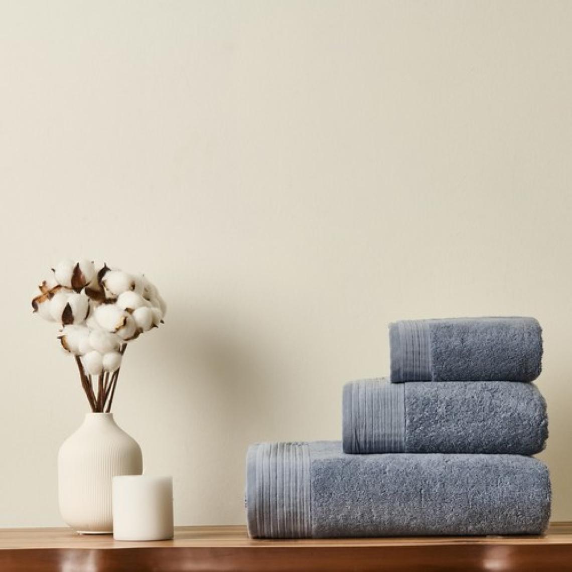 Evidea Soft Premium El Havlusu - Mavi - 30X50 cm