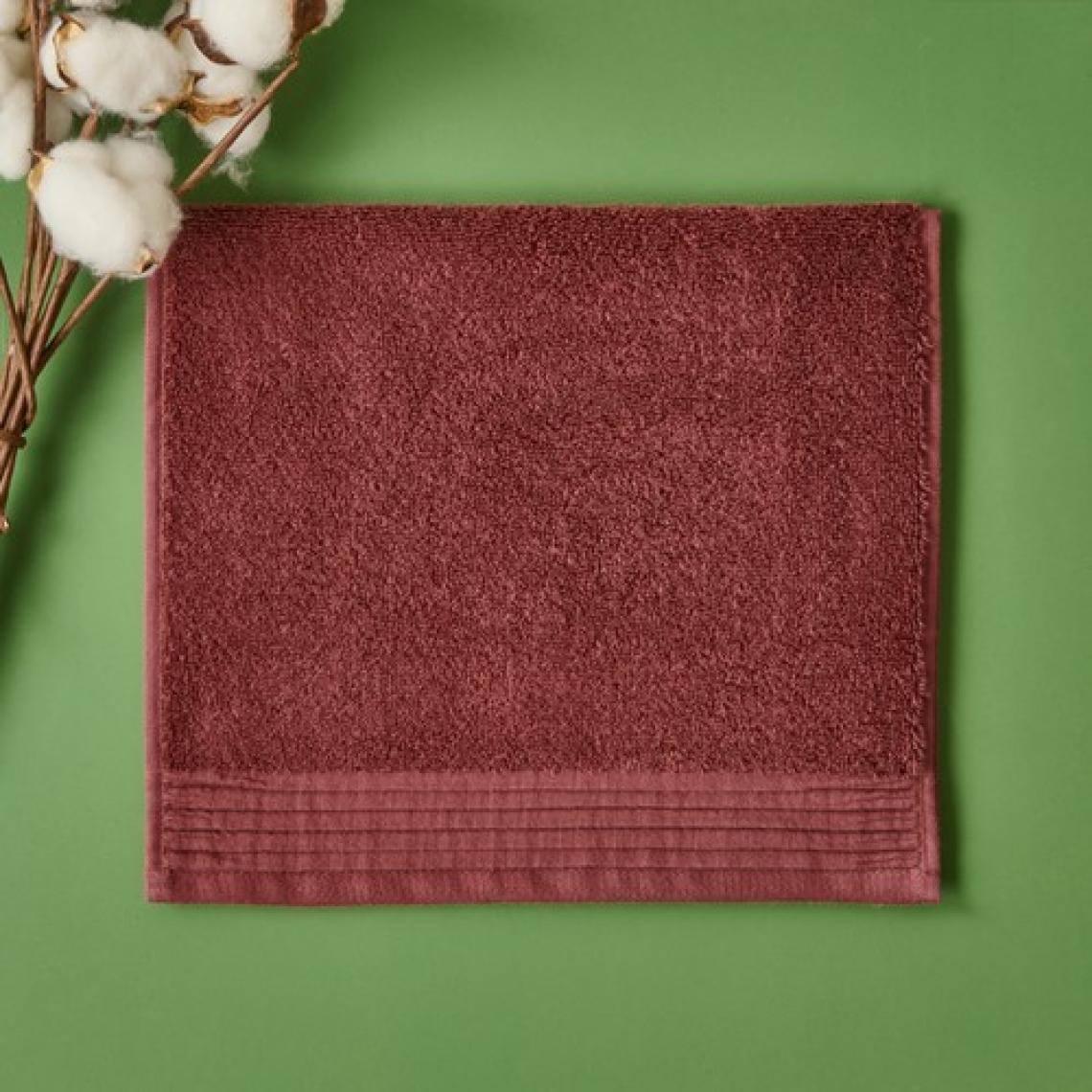 Evidea Soft Premium El Havlusu - Bordo - 30X50 cm