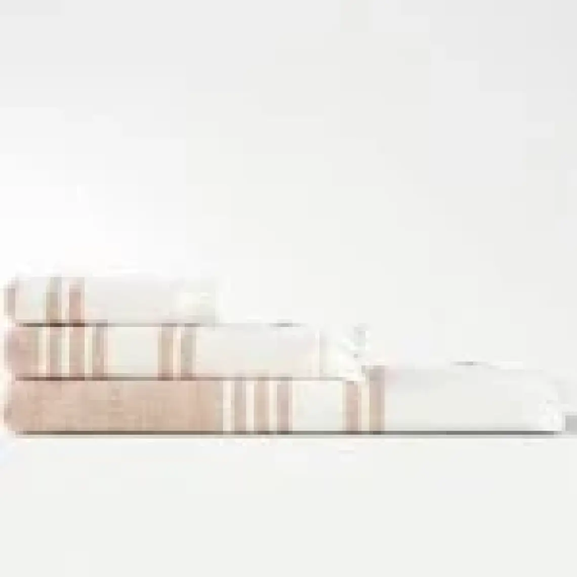 Ecocotton Erva 3'lü Havlu Seti  Organik Pamuk Keten Melanj Terra