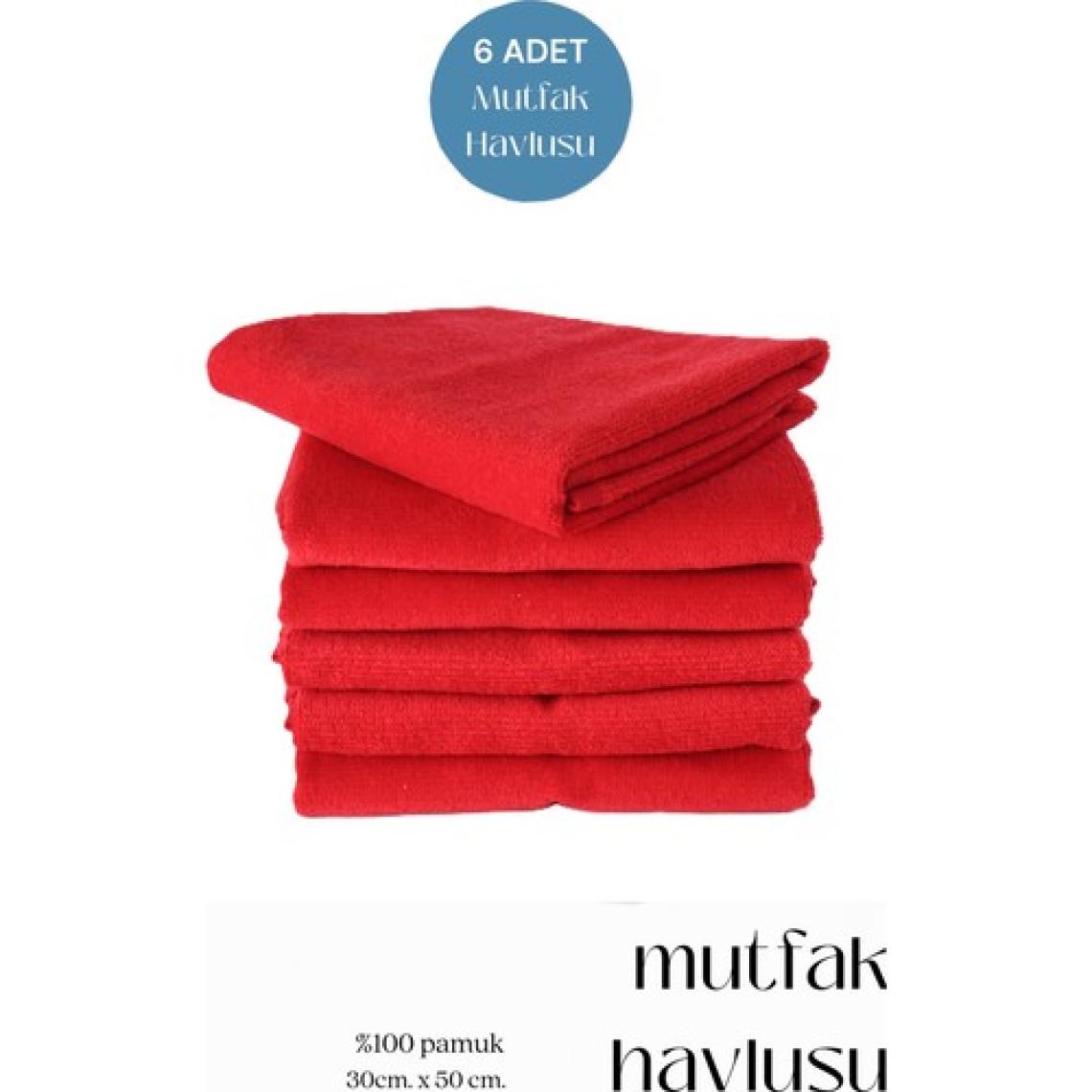 6 Adet Mutfak Havlusu El Yüz Havlusu