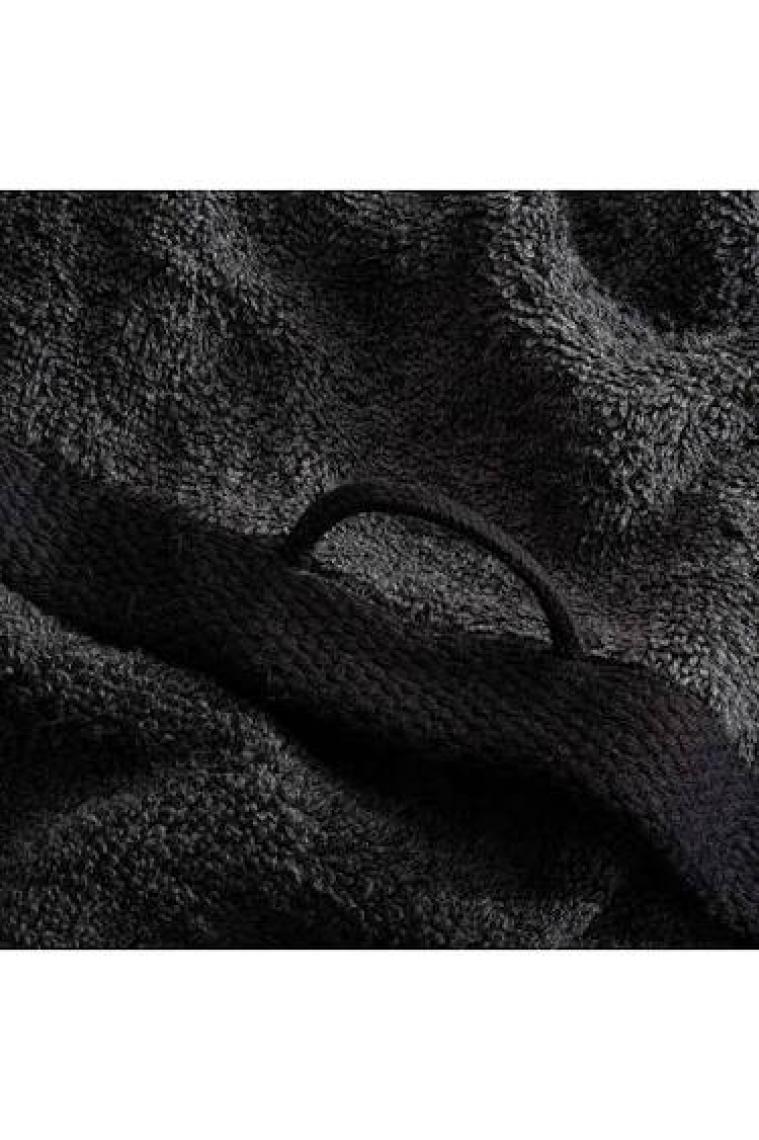 Ecocotton Naia El Yüz Havlusu %100 Organik Pamuk Antrasit 50X90 cm